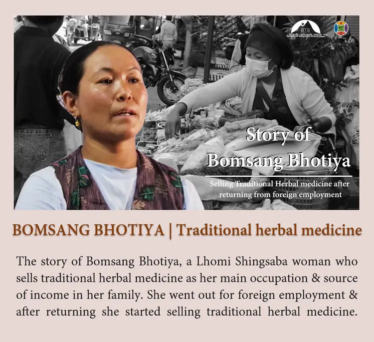 Bomsang bhotiya story, traiditonal herbal medicine seller
